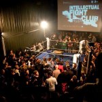 Full house at PLATOON for the first Intellectual Fight club - Photo Credit: Danilo Rasori