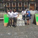 The stall of Primal was a highlight, they we giving certificates of ownership of the city. It included responsabilities of course. Photo: PLATOON