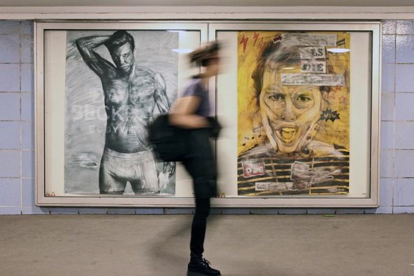 Vermibus intervention in Berlin.
