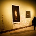 Surreal artists Tina Winkhaus photo exhibition. Photo Louise Mönlau.