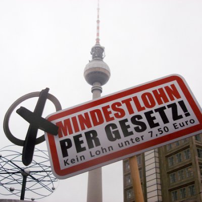 STIMMEN FUER DEN MINDESTLOHN
